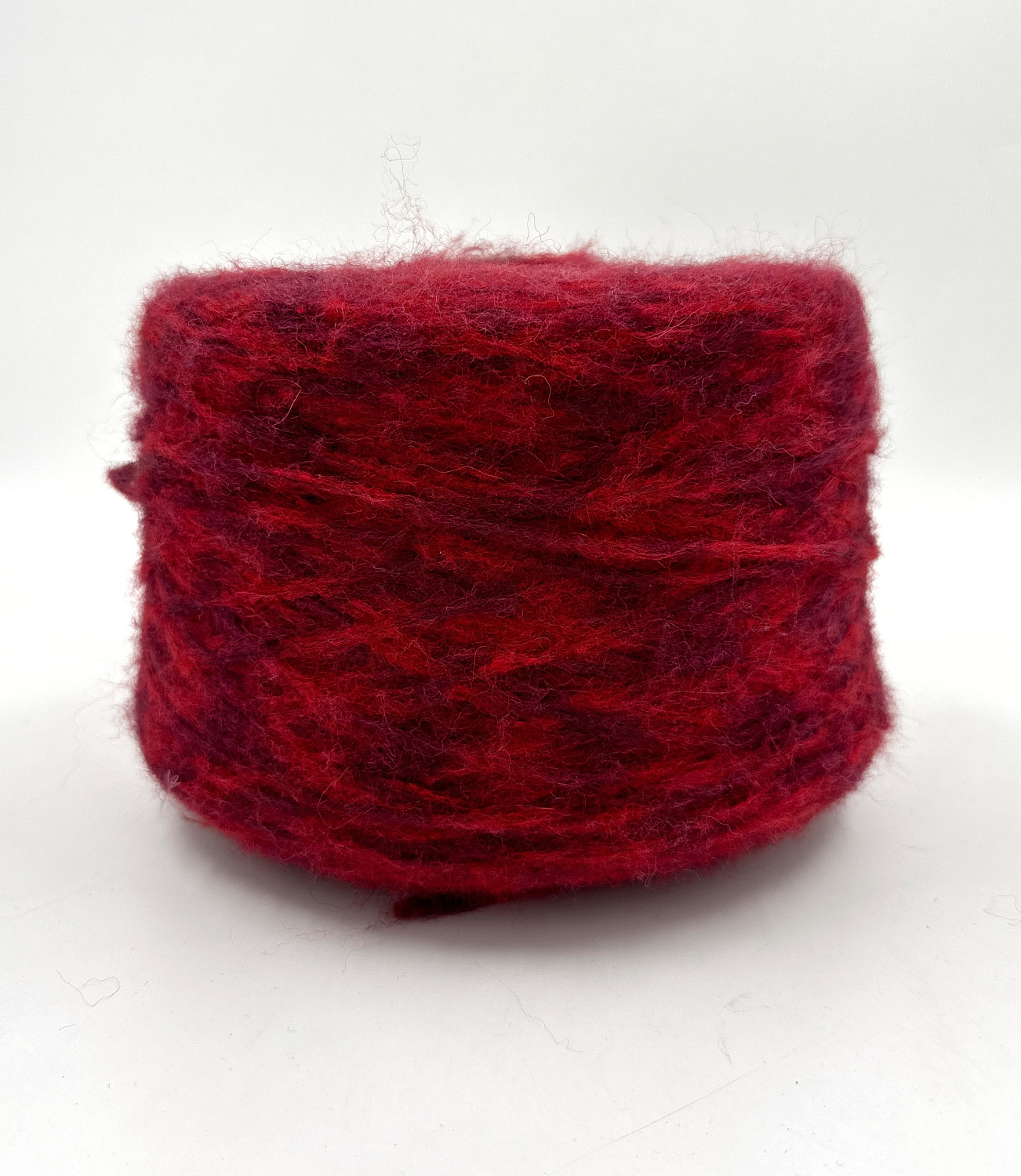 Пряжа Nanna, Pinori Filati s.p.a, меринос, альпака, цвет красный меланж